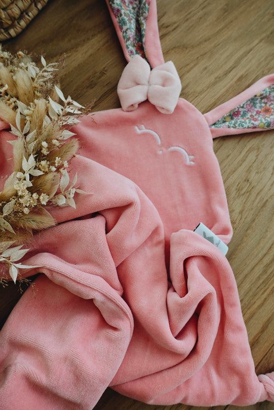 Doudou Velours Cocooning Noeuds - Fruit Punch