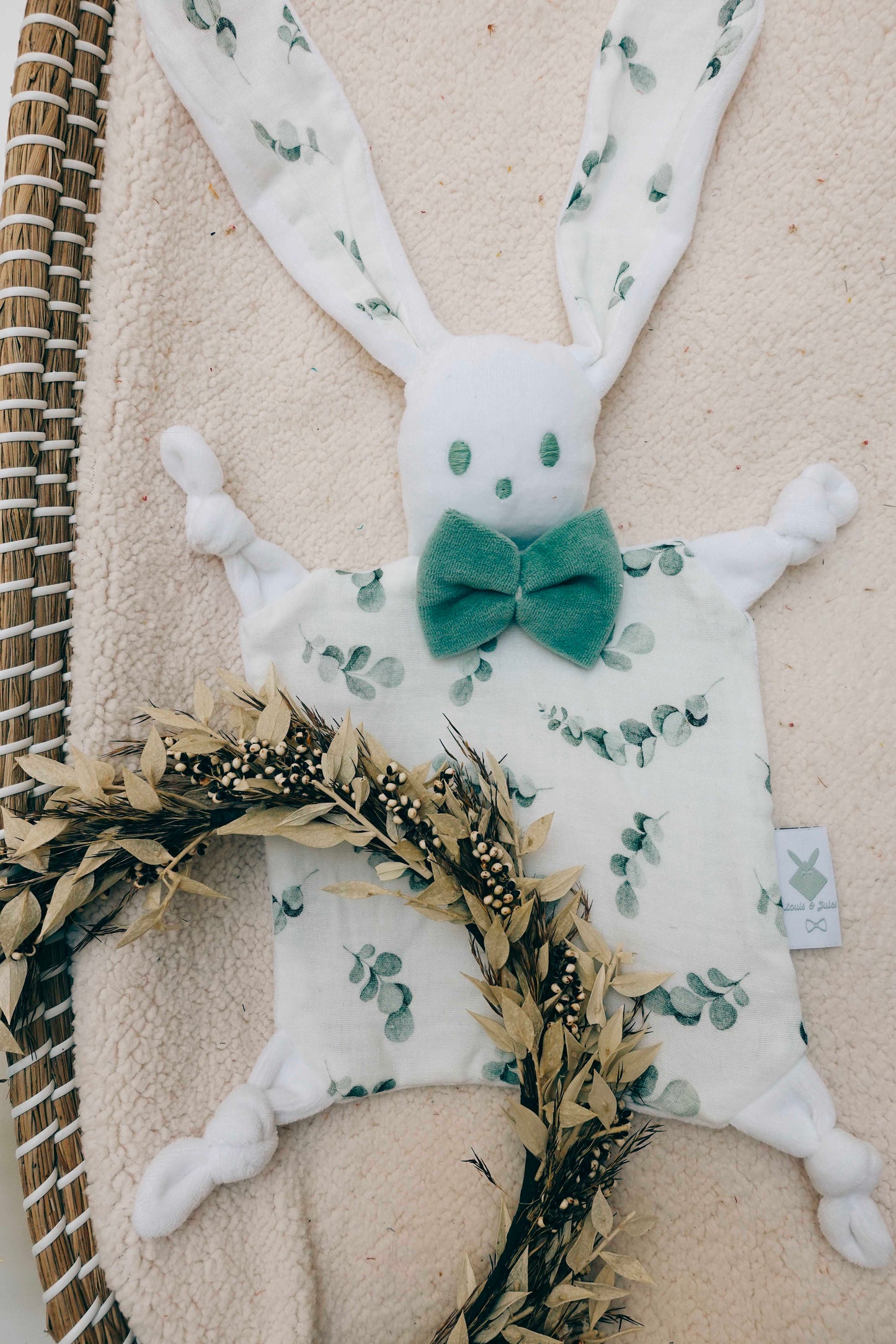 PROTOTYPE - Doudou Velours Chouchou – Eucalyptus