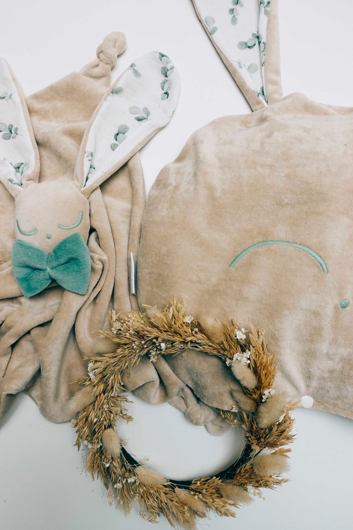 PROTOTYPE - Petit Coussin Velours - Eucalyptus
