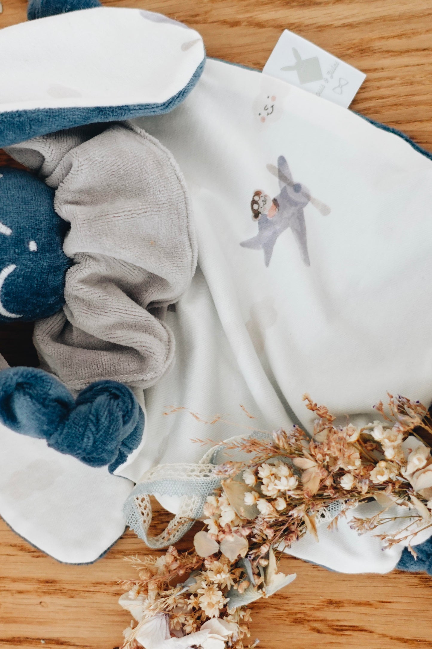 Doudou Velours Chouchou - Airplane