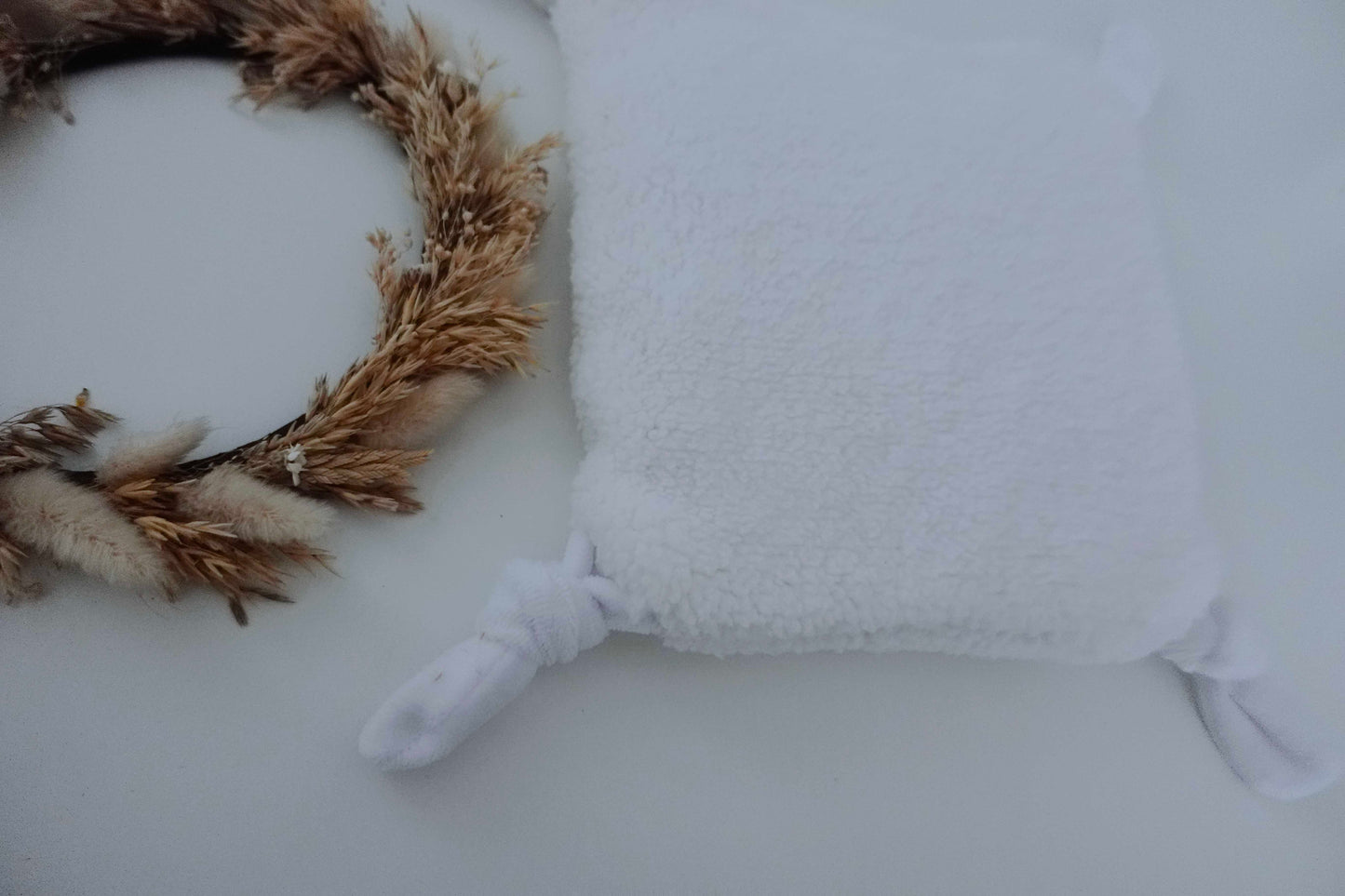 PROTOTYPE - Mini Bouillotte noyaux de cerise Moumoute Epaisse - Chantilly