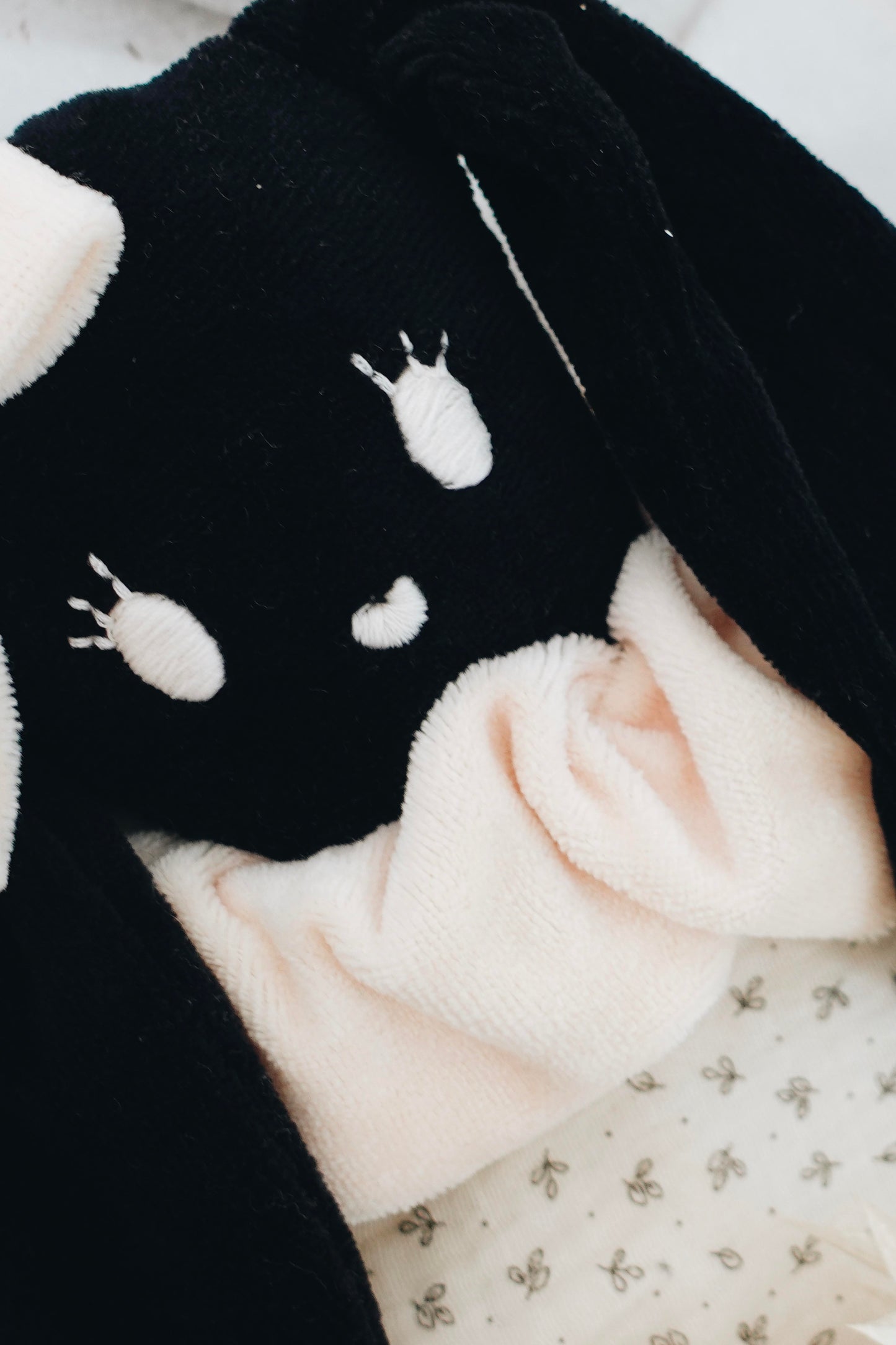 Doudou Mousseline Feuilles