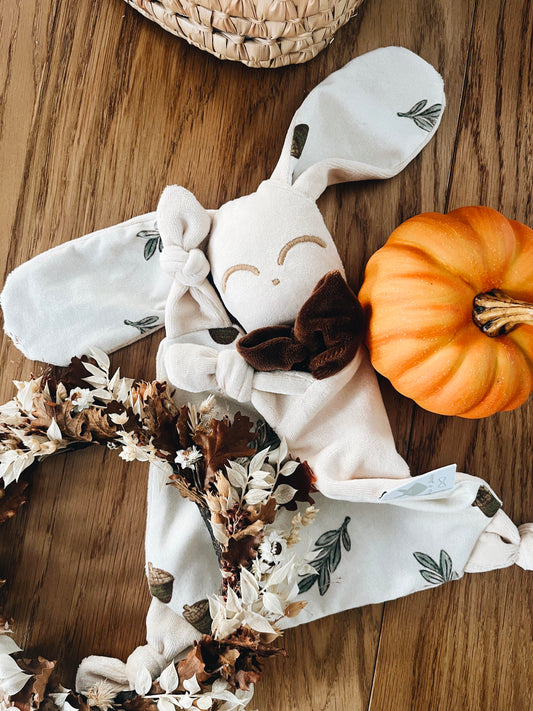 Doudou Velours Chouchou - Acorns and Leaves