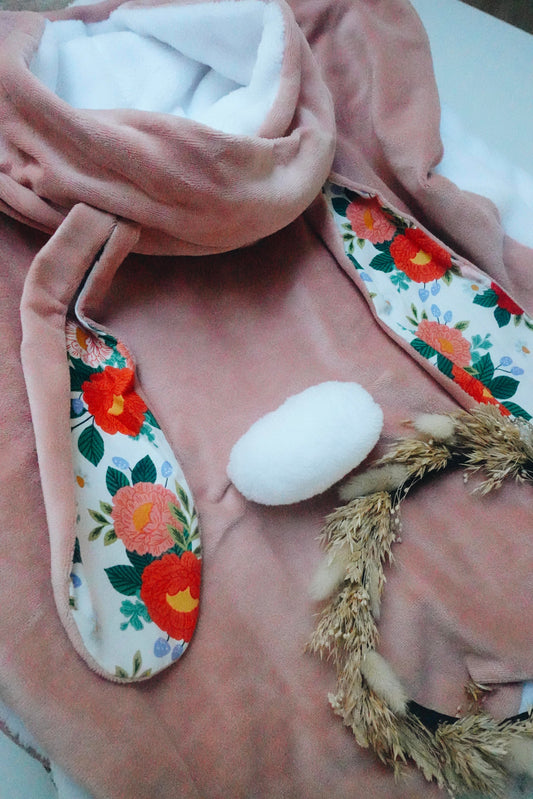 PROTOTYPE - Poncho Velours - Wild Flora