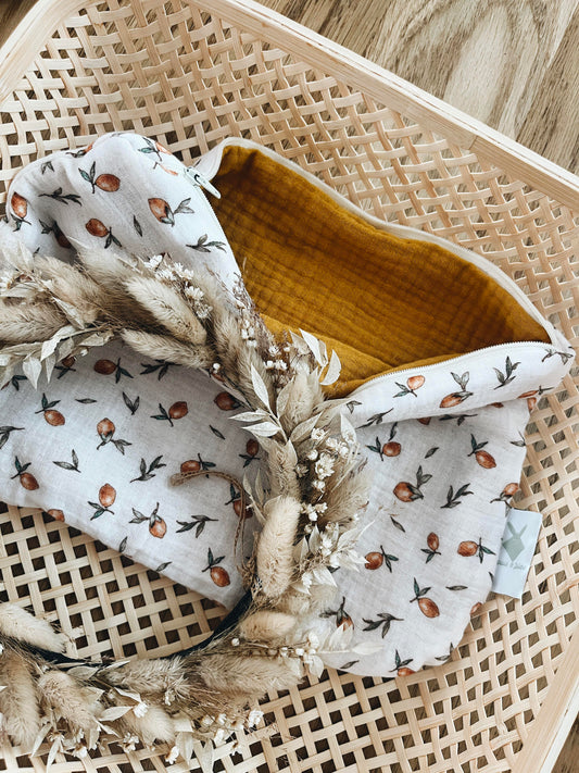 Petite Trousse Citrons personnalisable - Cadeau de Fin d'Année
