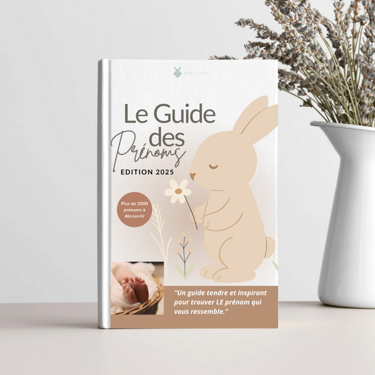 Guide d’inspiration Prénoms 2025 (PDF à télécharger)