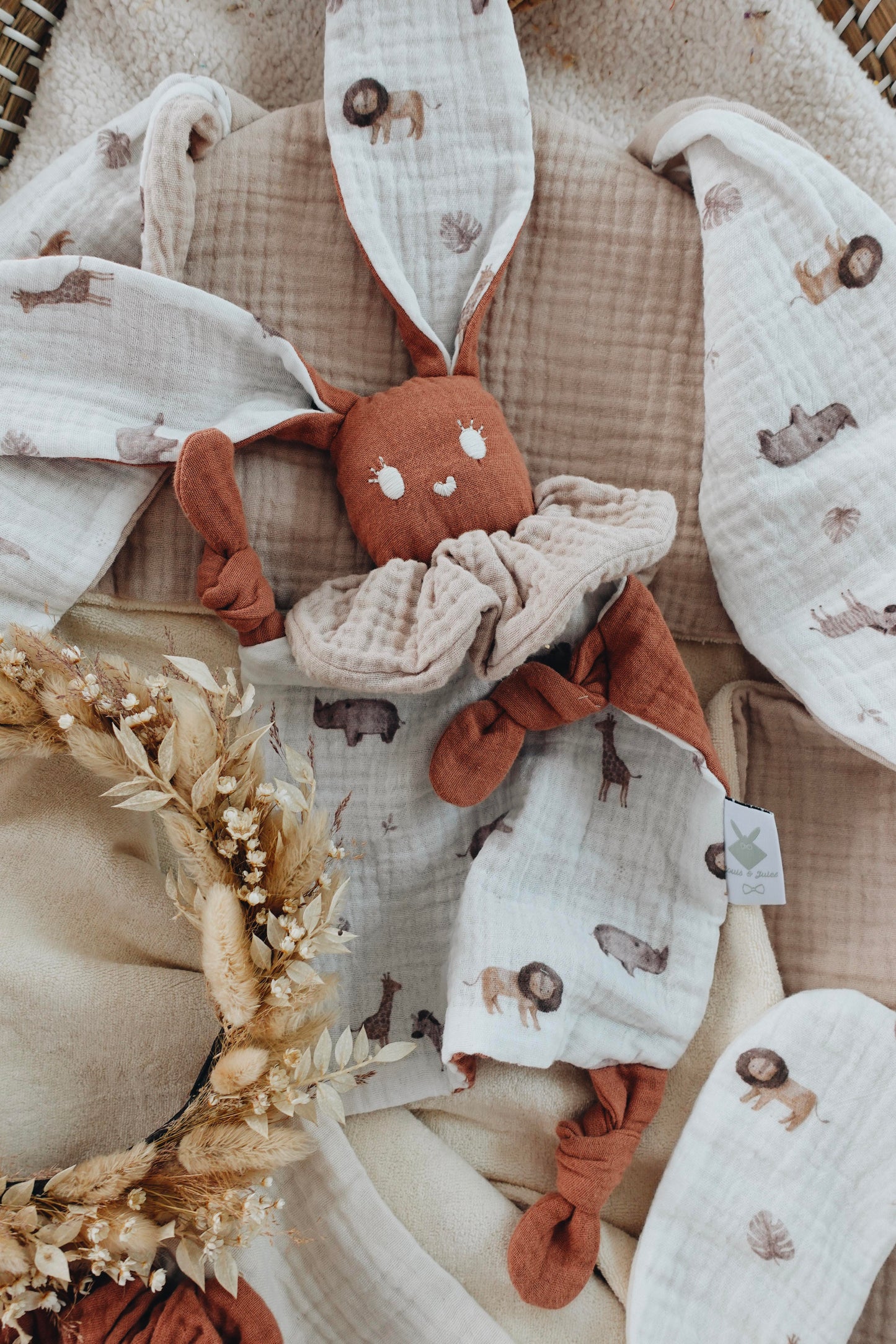 PROTOTYPE - Doudou Lange Chouchou – Mini Safari