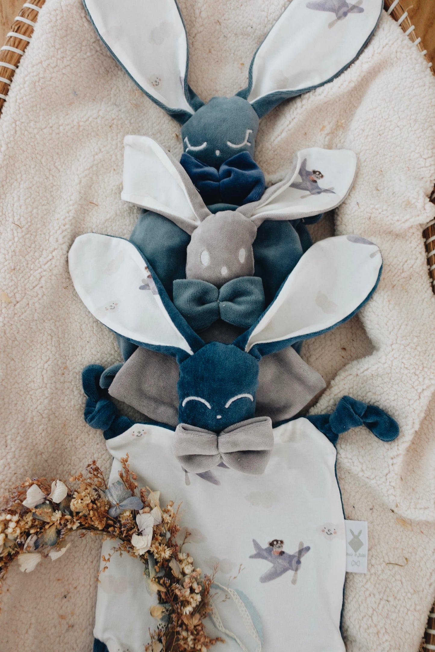 Doudou Velours Chouchou - Airplane