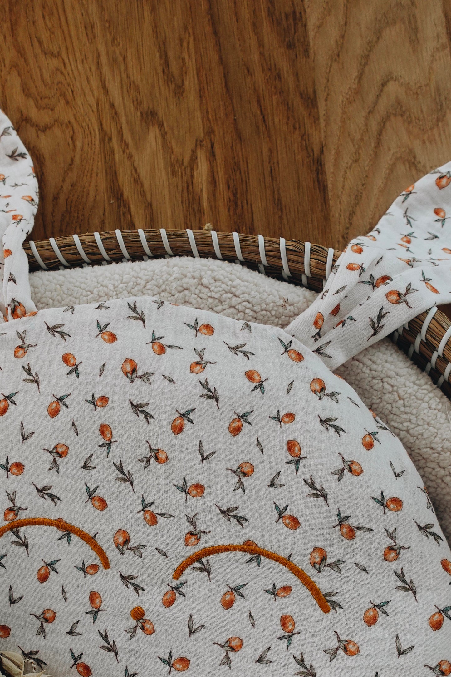 Petit Coussin Lange - Citrons