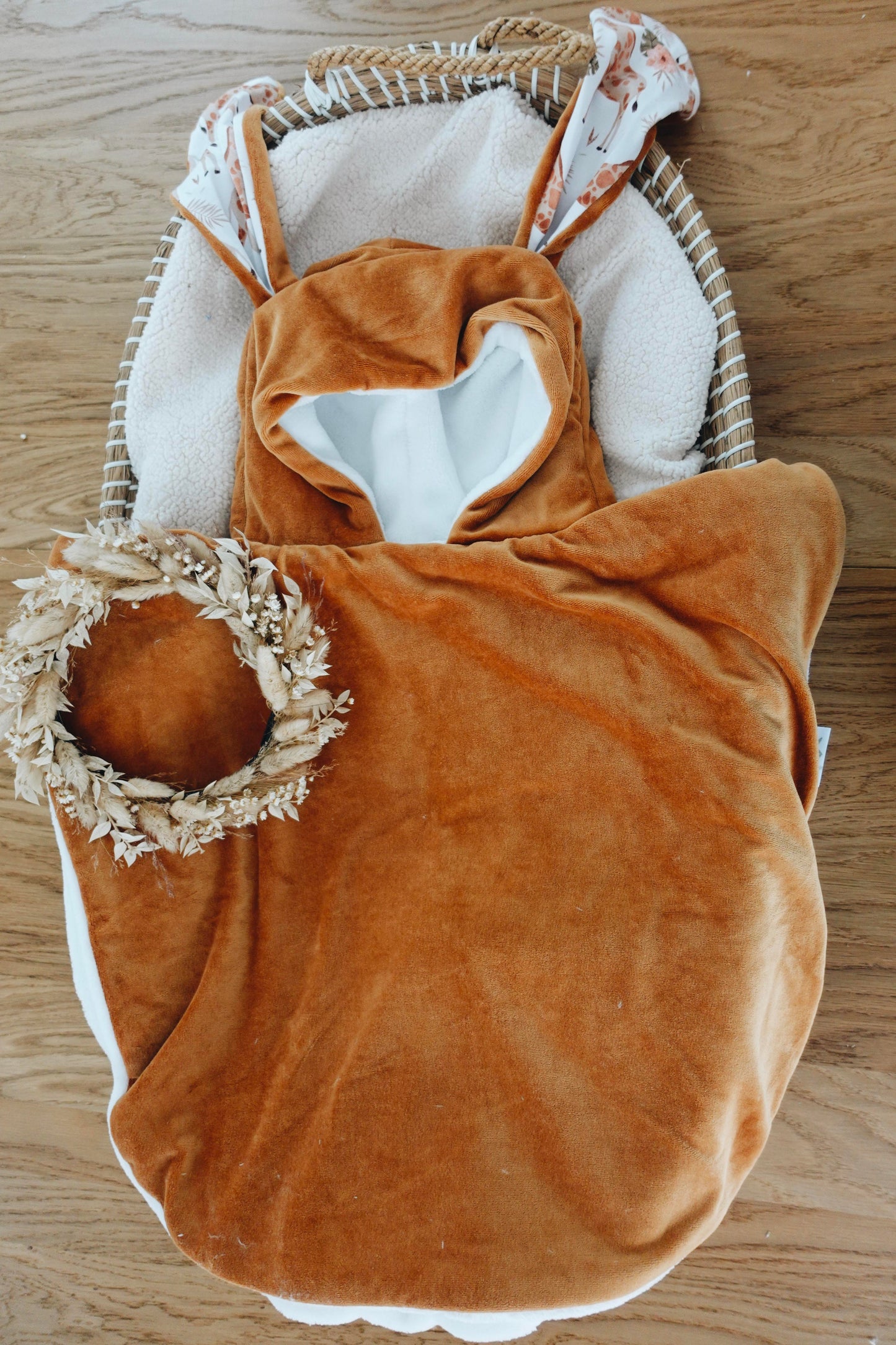 PROTOTYPE - Poncho Velours - Girafes