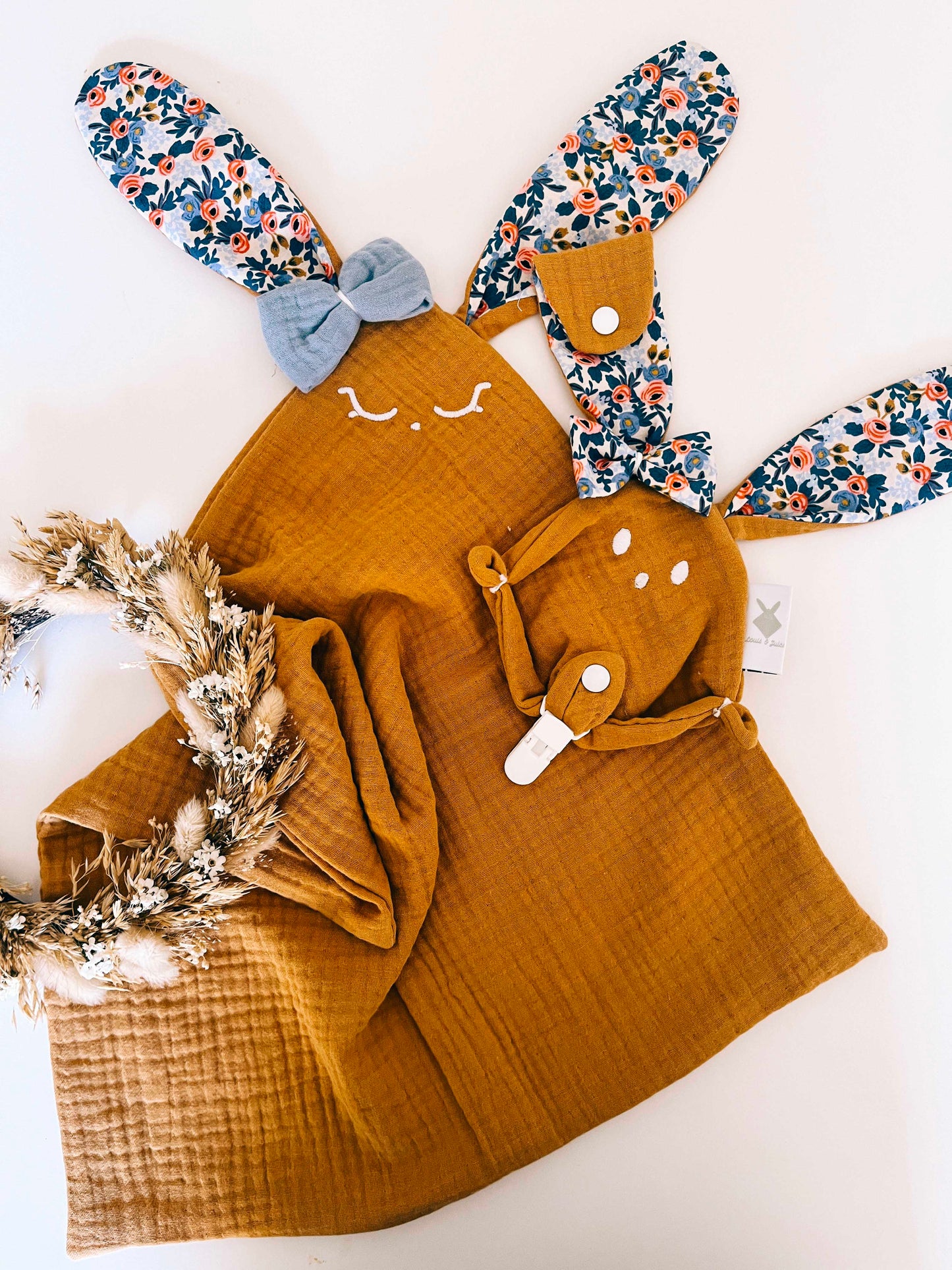 Doudou Lange Cocooning - Steel