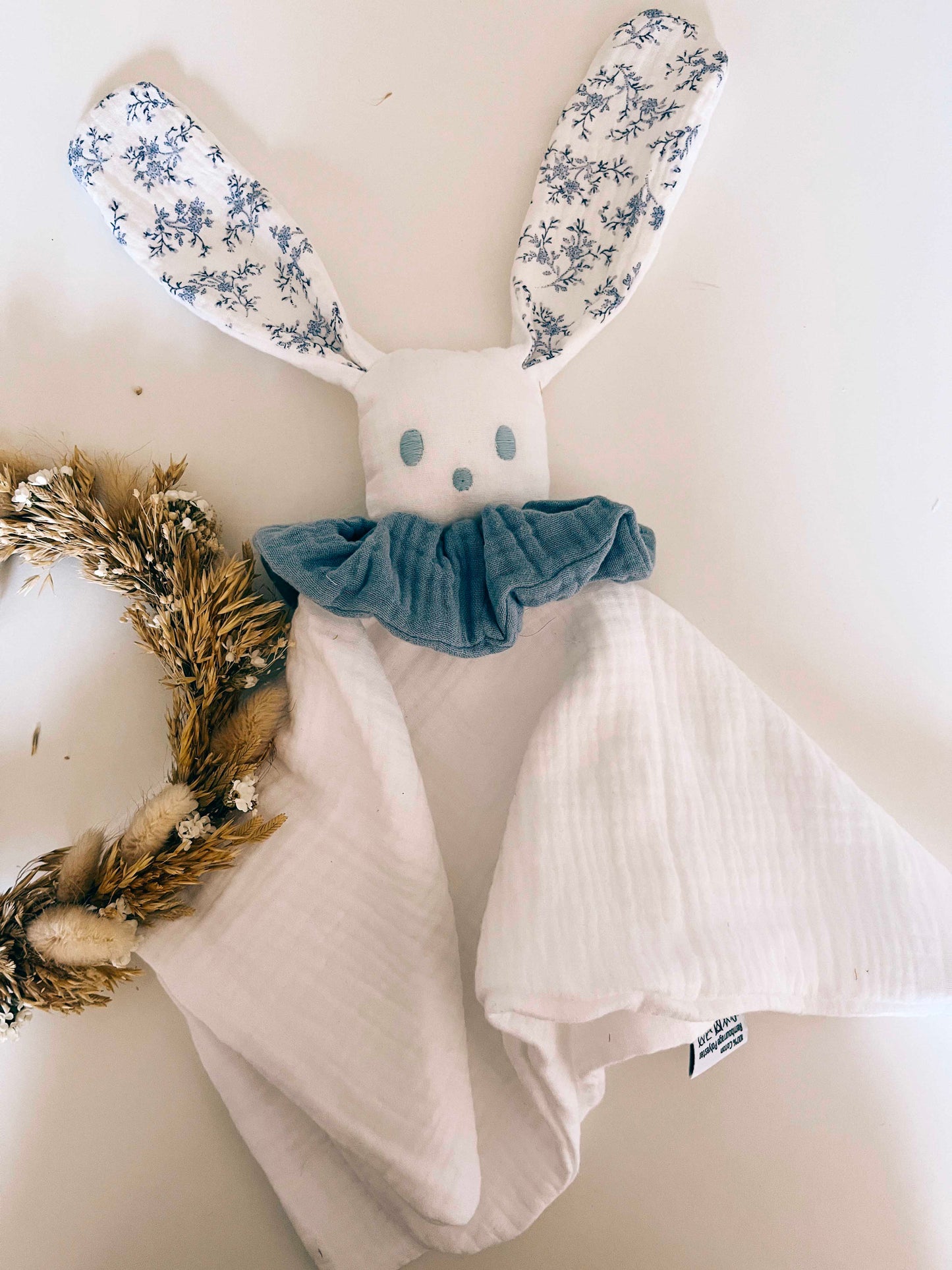 PROTOTYPE - Doudou lange Câlin - Margot Bleu