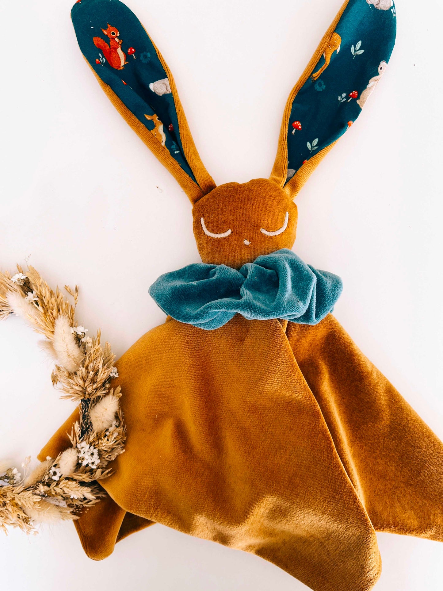 PROTOTYPE - Doudou Velours Câlin - Forest Friends