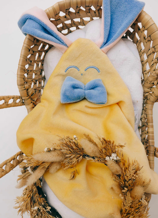 Doudou Velours Classique - Color Block Pastel Mimosas