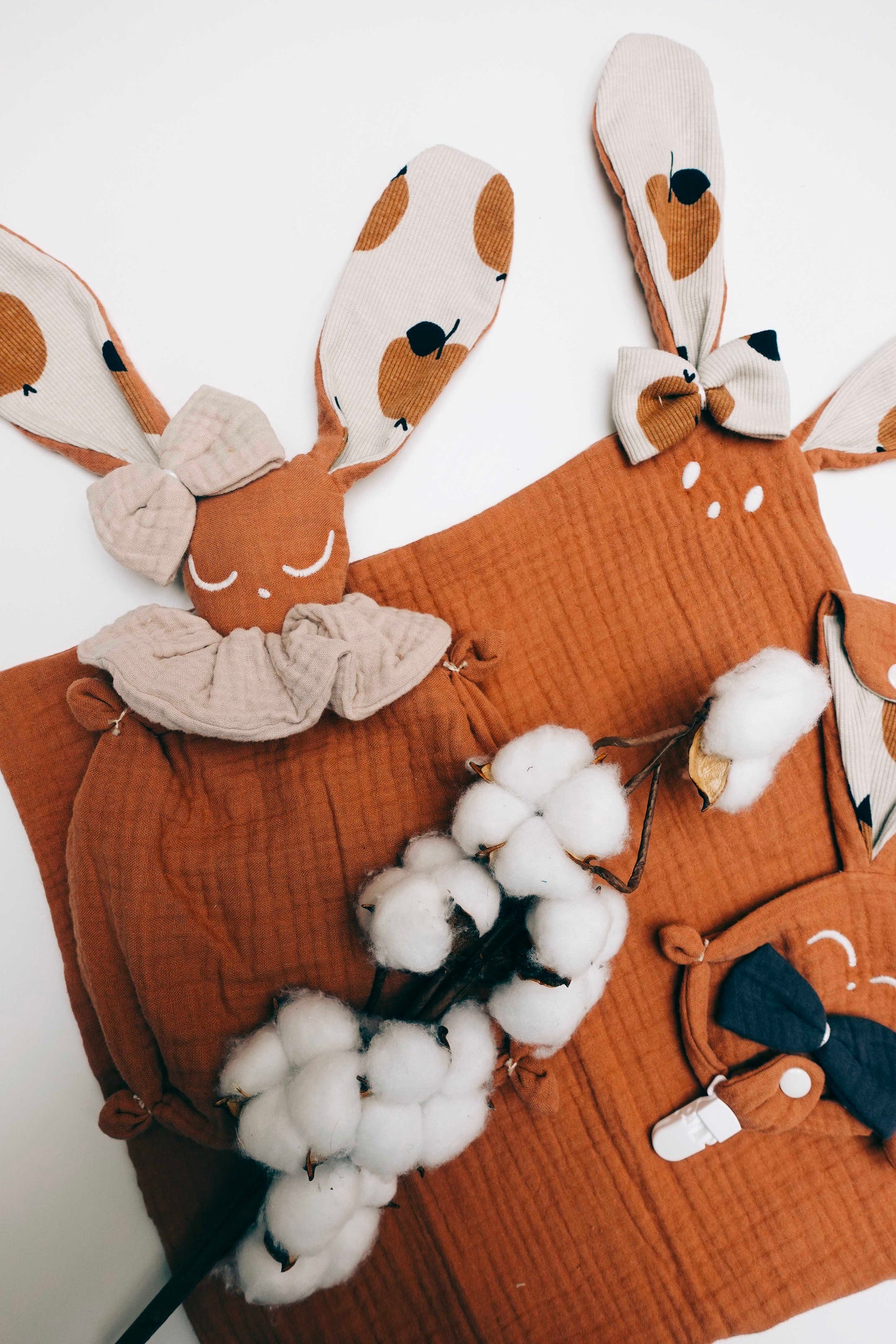 Doudou Lange Cocooning - Apple