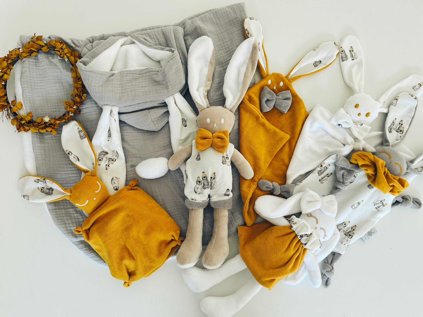 PROTOTYPE - Poncho - Pingouins Jaune