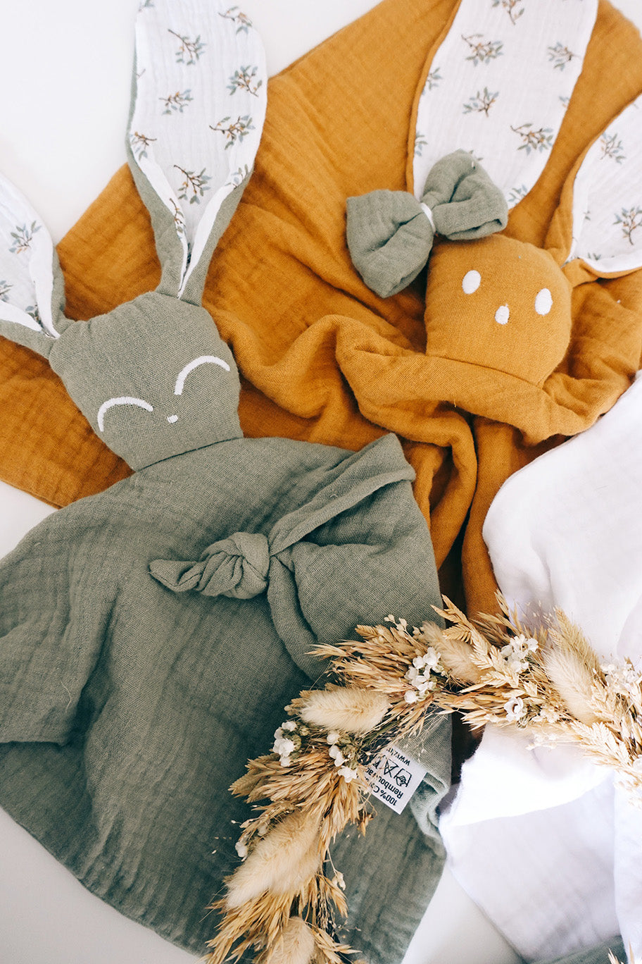 PROTOTYPE - Doudou lange Gaufrette - Judy