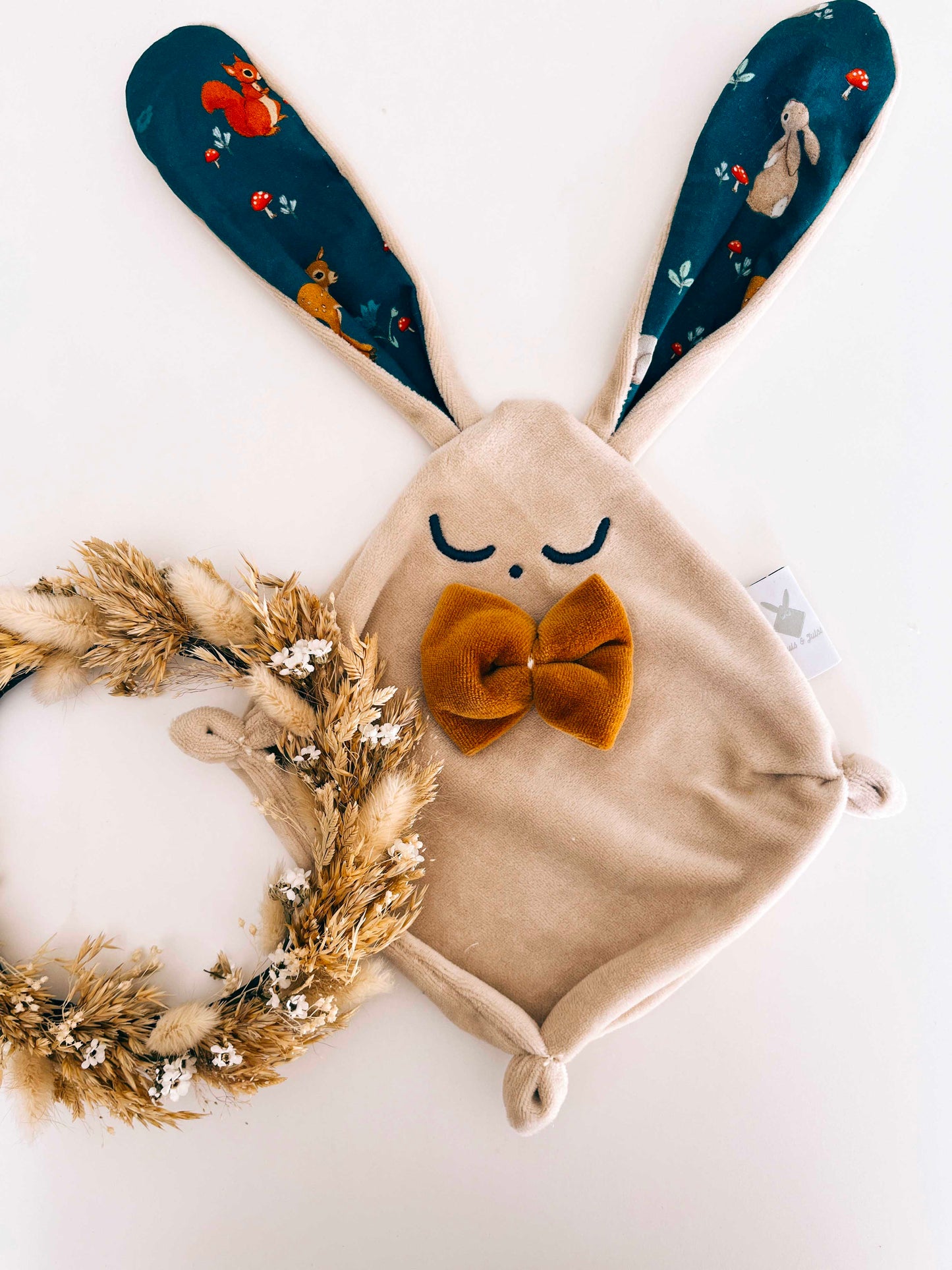 PROTOTYPE - Doudou Velours Mini - Forest Friends