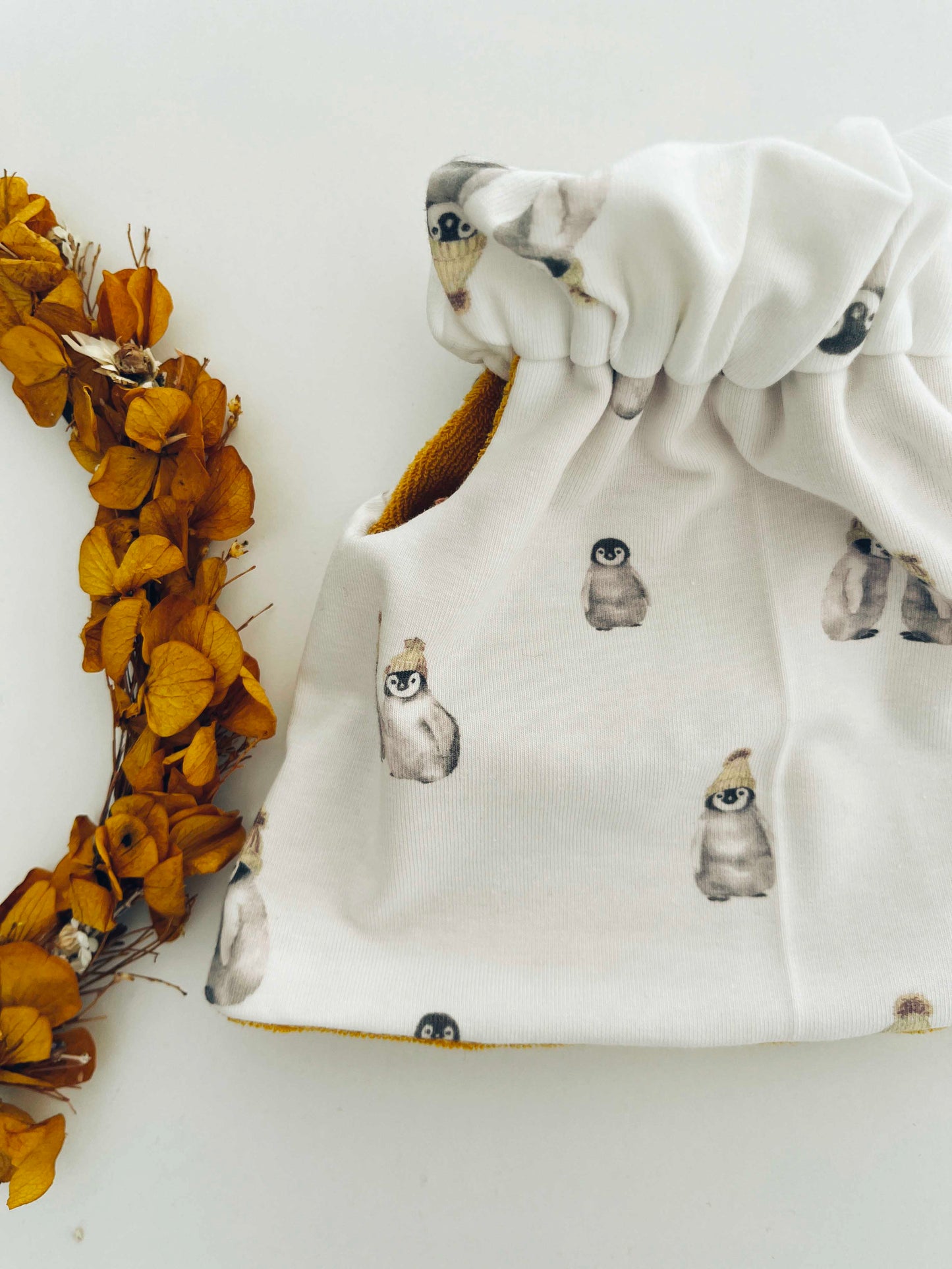 PROTOTYPE - Robe/Cape - Pingouins Jaune