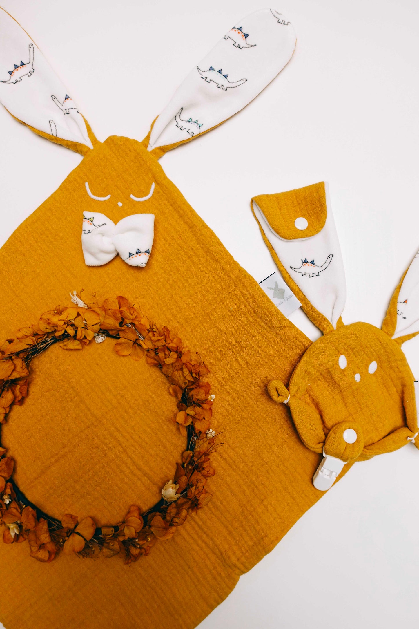 Doudou Lange Cocooning - Poppy Dino