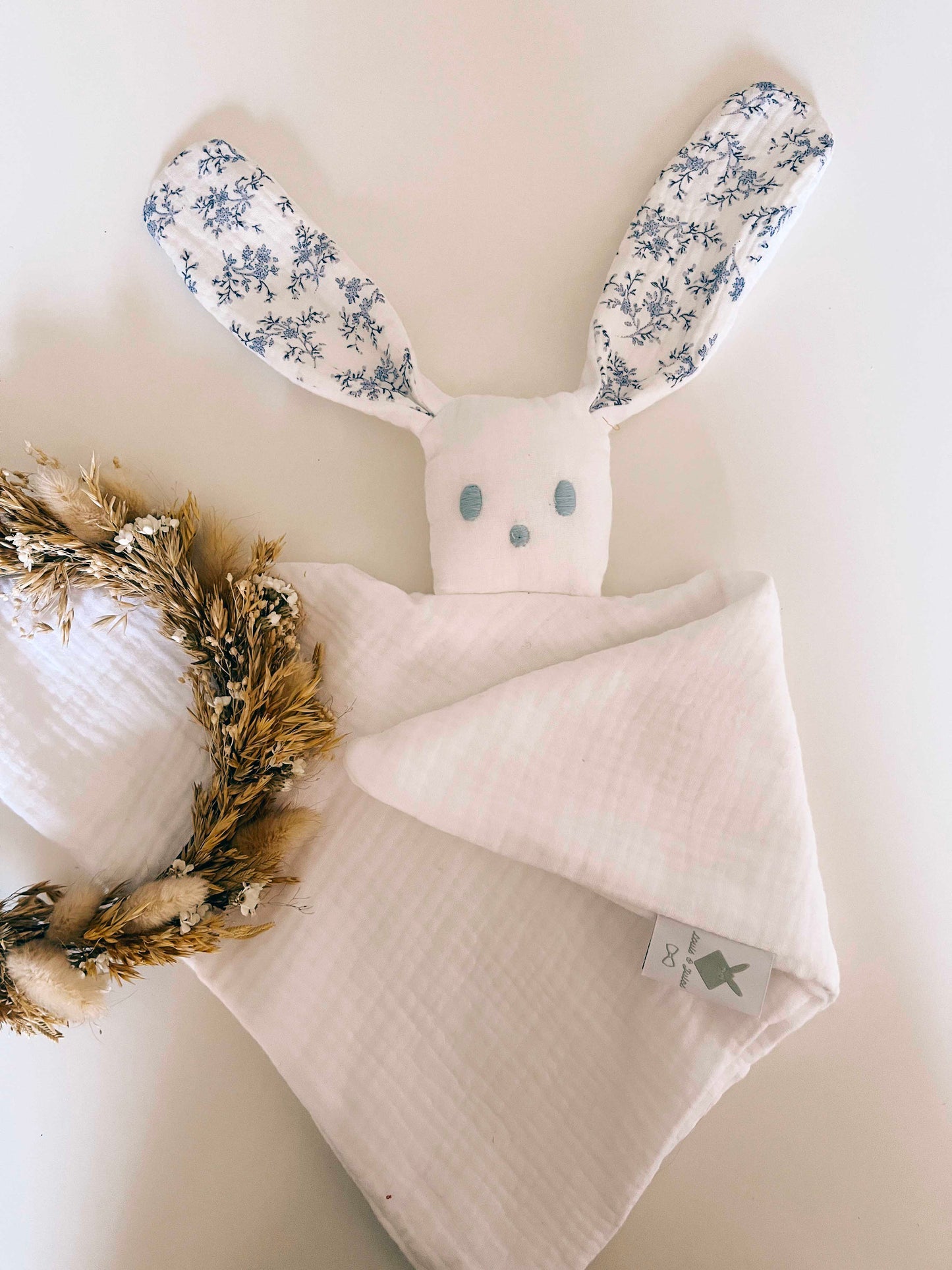 PROTOTYPE - Doudou lange Câlin - Margot Bleu