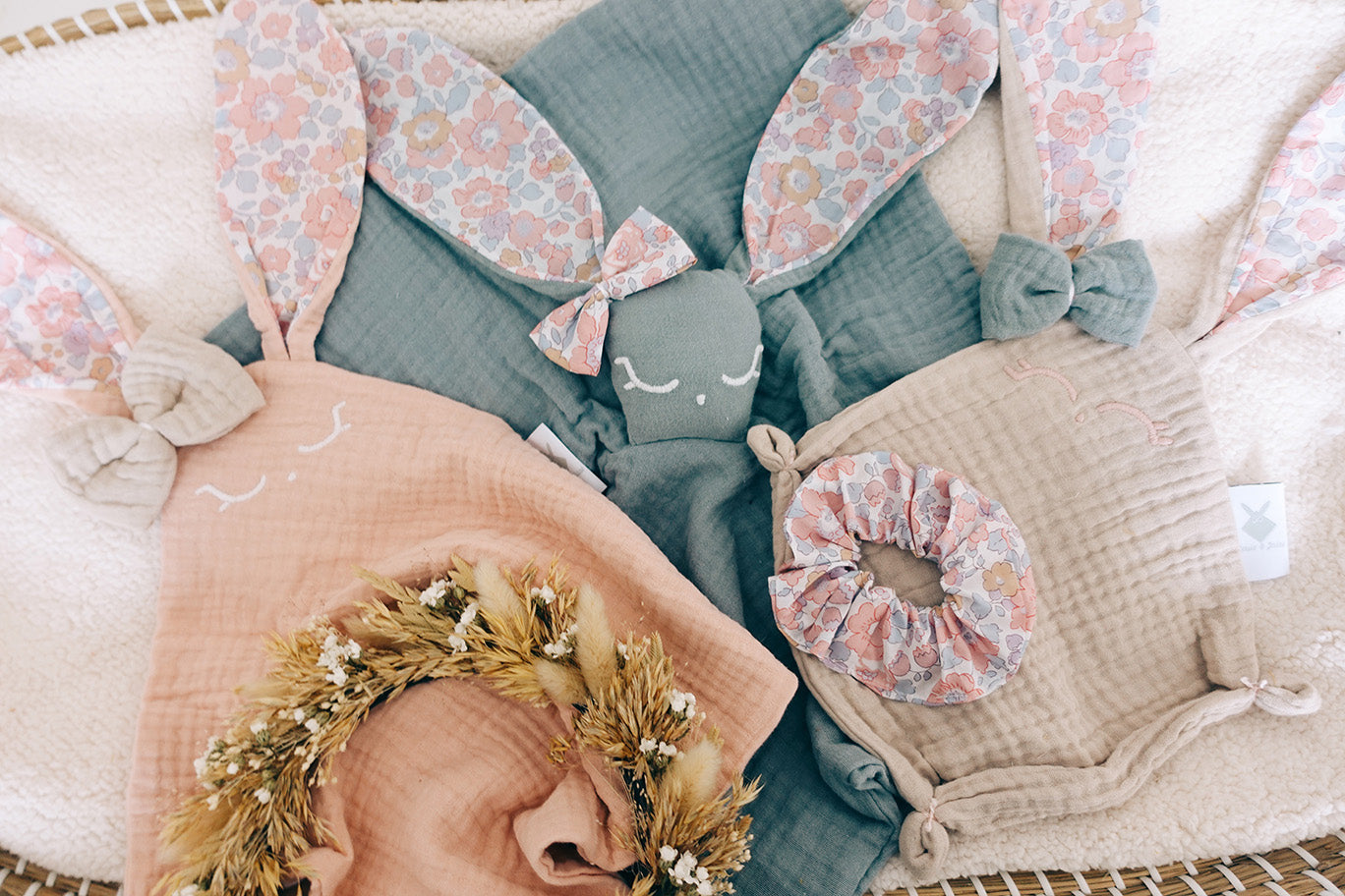 PROTOTYPE - Doudou lange Classique - Betsy Blush