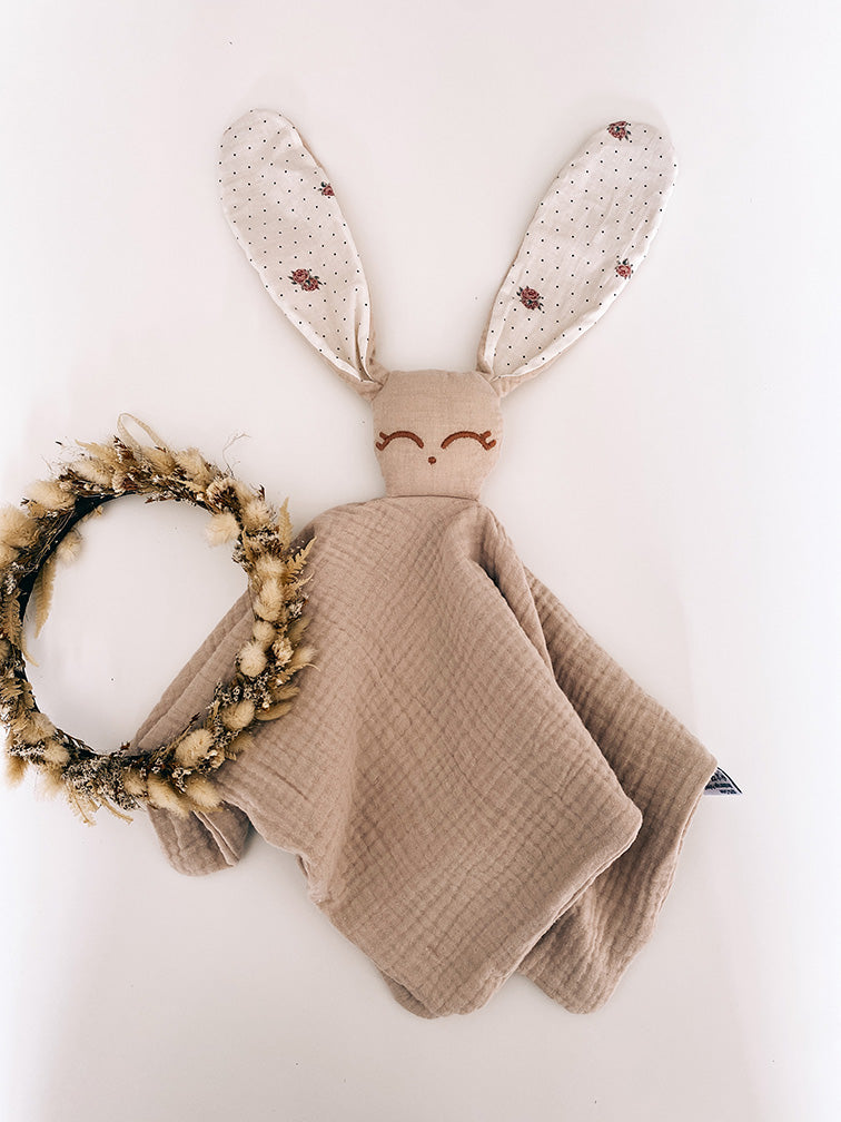 Doudou lange Câlin - Rose & Dots