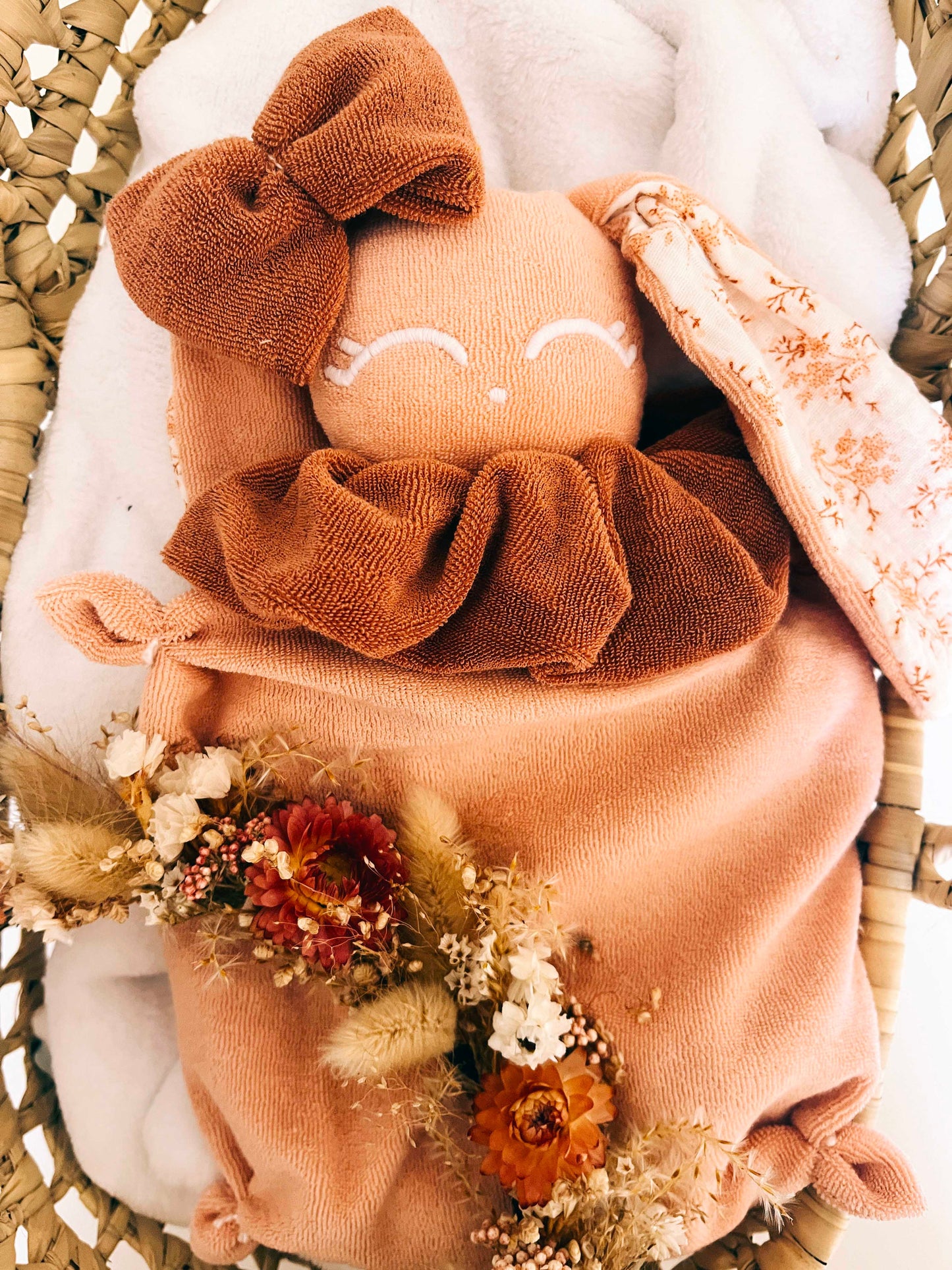 PROTOTYPE - Bouillotte noyaux de cerise Eponge - Margot Pêche