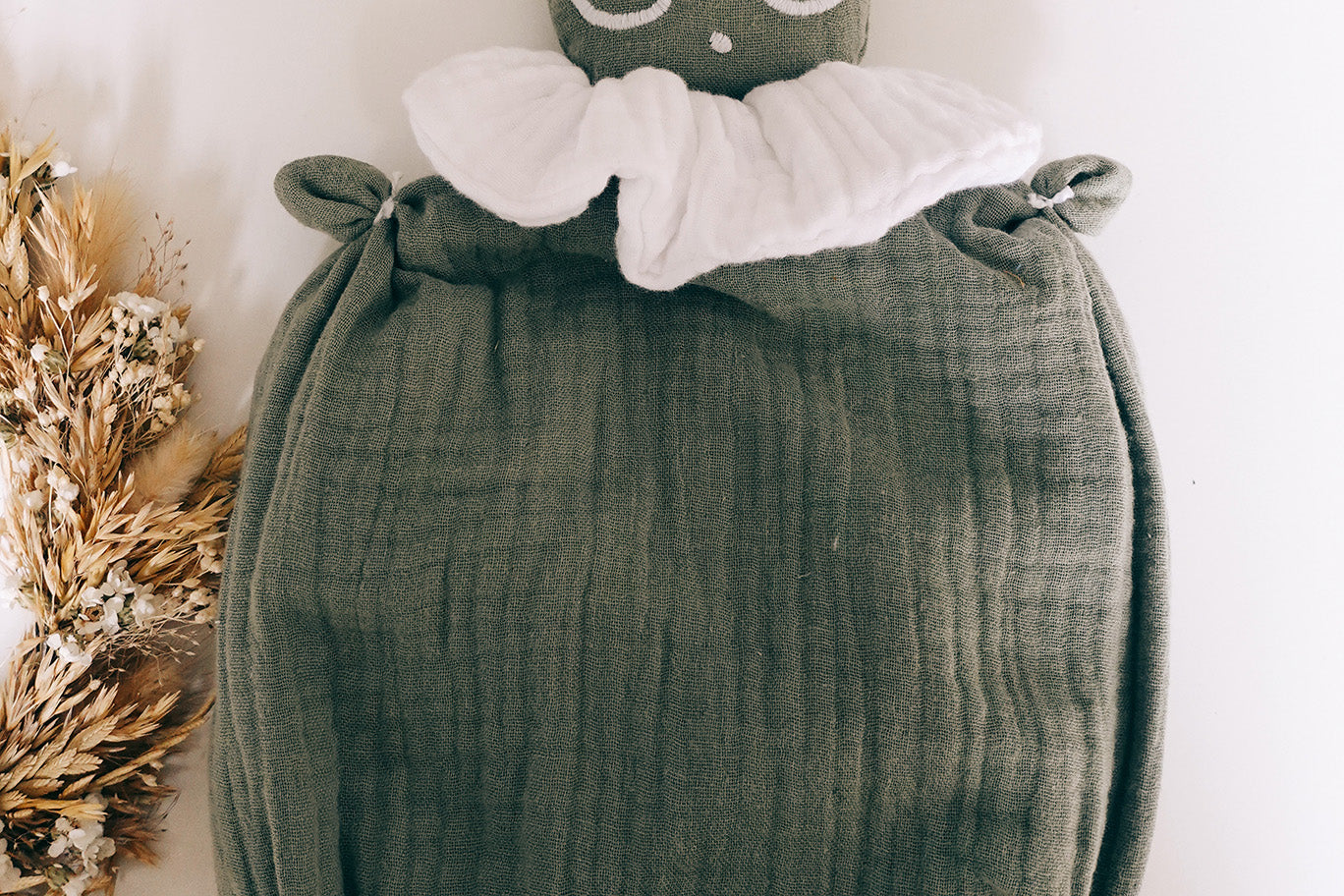 PROTOTYPE - Bouillotte noyaux de cerise lange - Judy