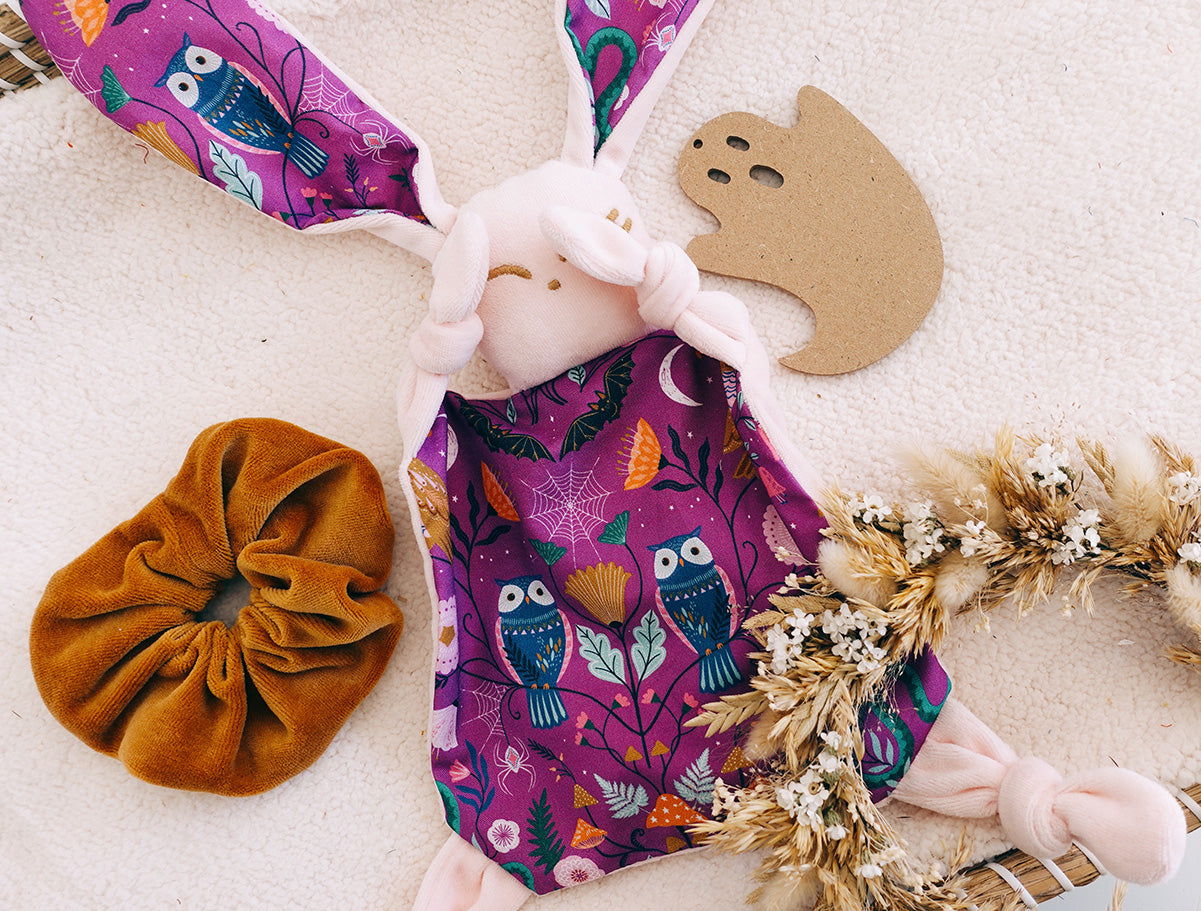 Doudou Velours Chouchou – Hiboux