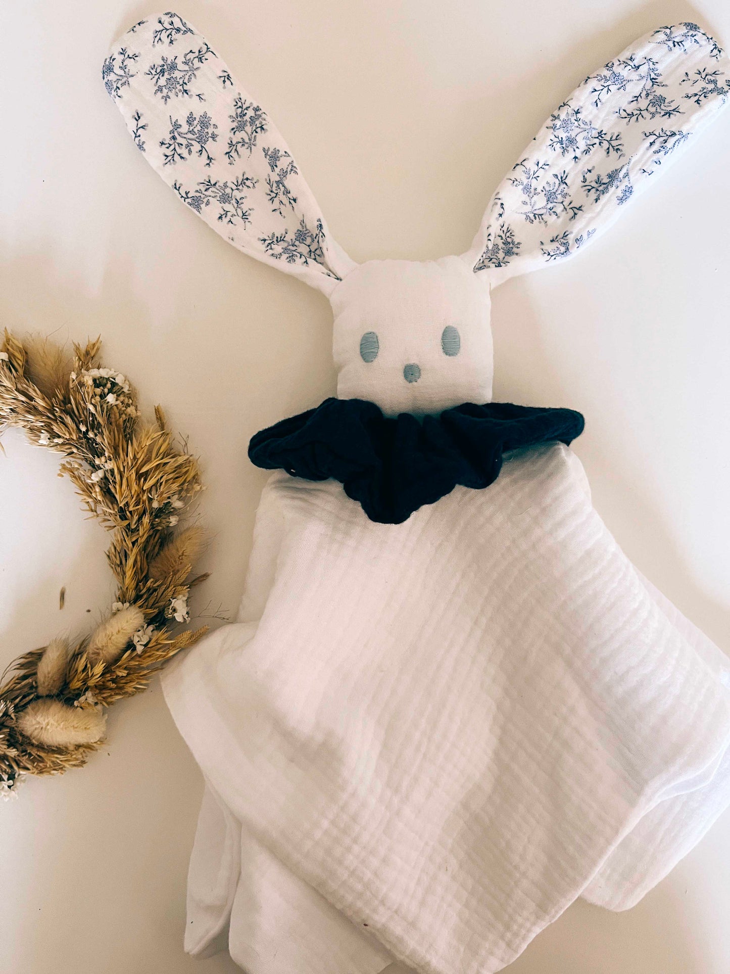 PROTOTYPE - Doudou lange Câlin - Margot Bleu