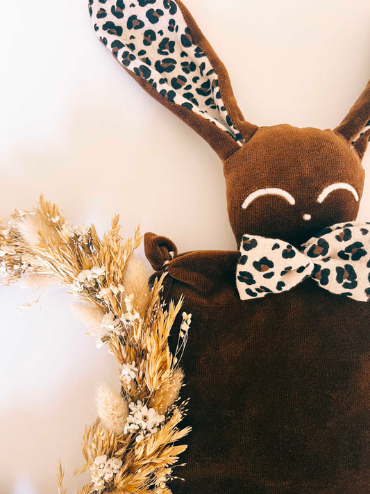 Bouillotte noyaux de cerise velours - Mia