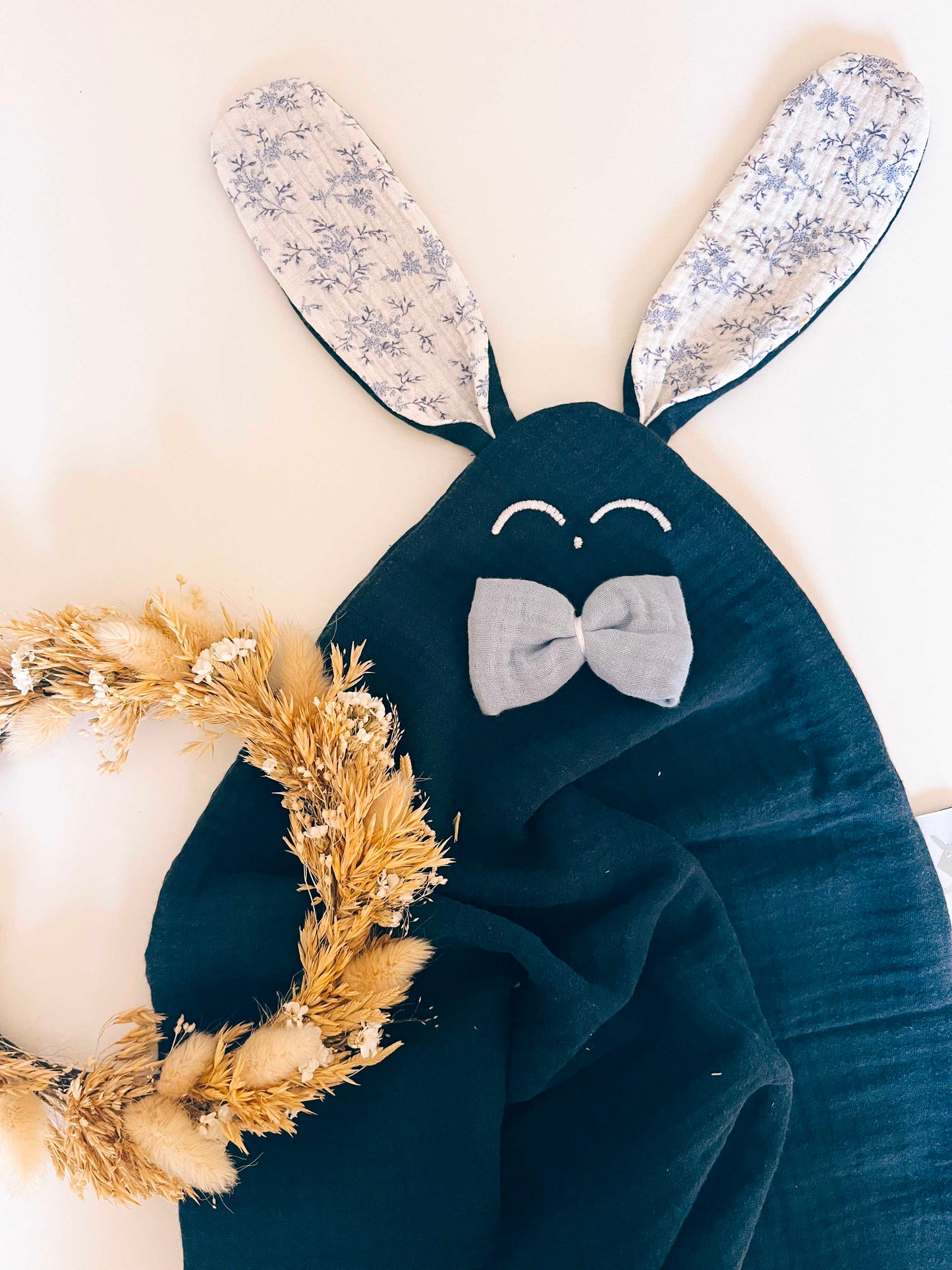 PROTOTYPE - Doudou Lange Cocooning - Margot Bleu