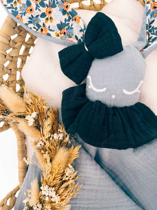 Doudou lange Câlin - Steel