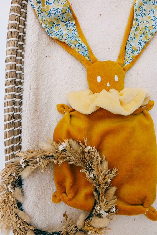 Bouillotte noyaux de cerise Velours - Wiltshire Sunshine