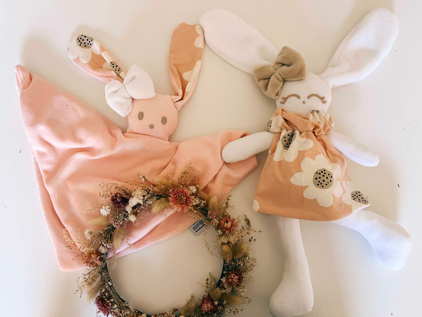 Doudou Velours Câlin - Bloom Bloom Pink