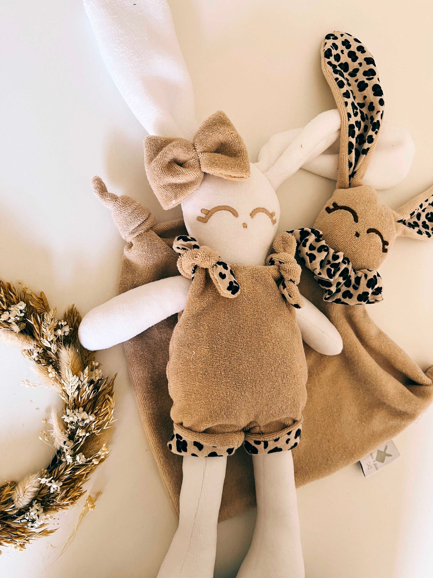 Doudou Eponge Gaufrette - Mia