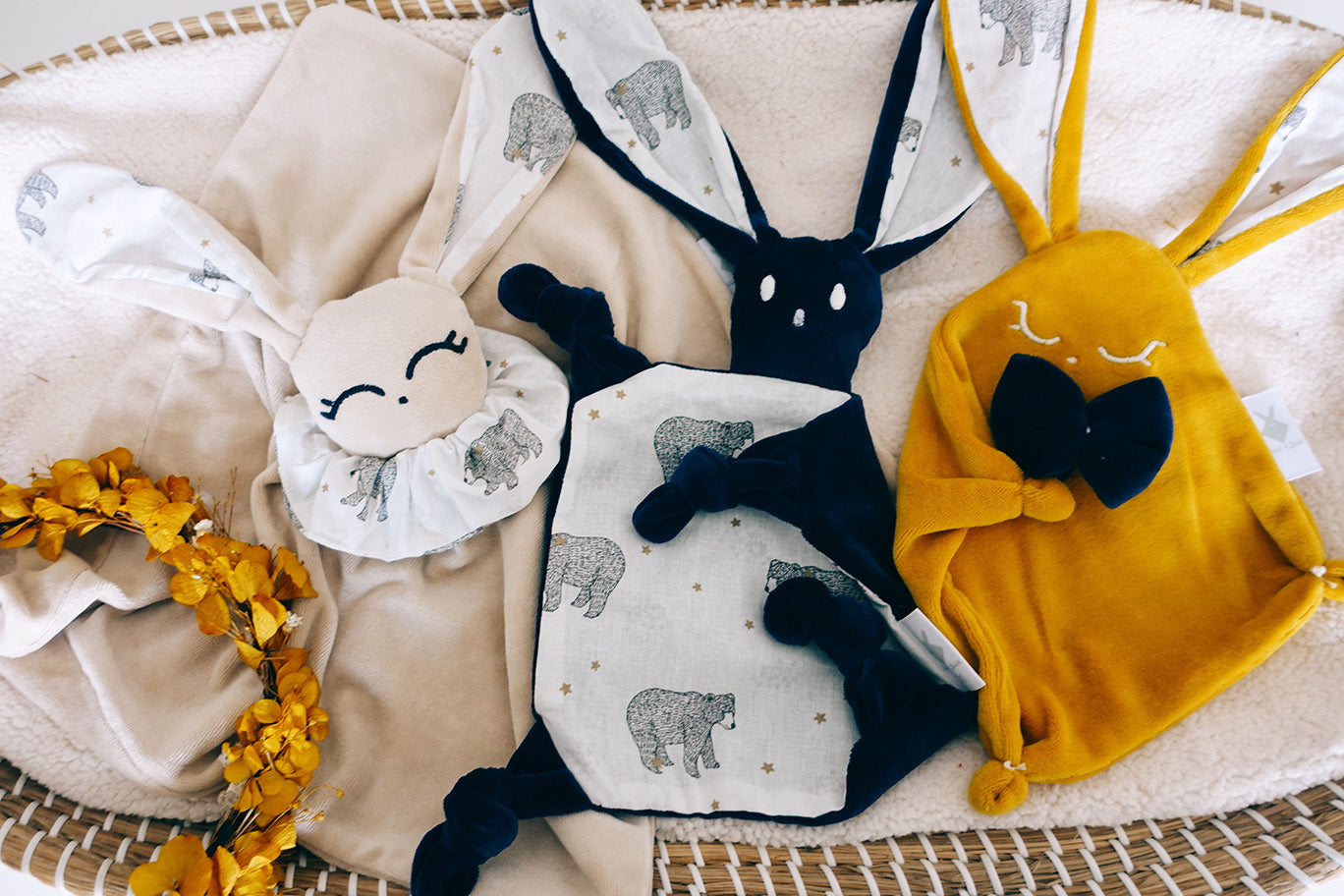 PROTOTYPE - Doudou Velours Câlin - Teddy