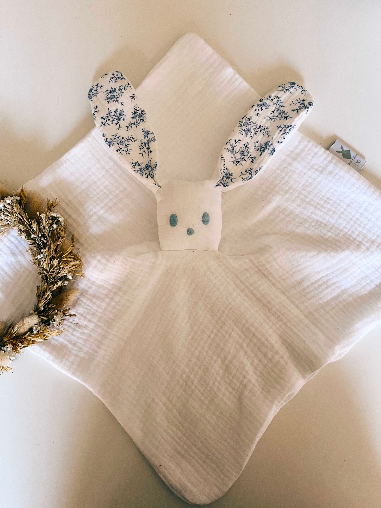 Doudou lange Câlin - Margot Bleu