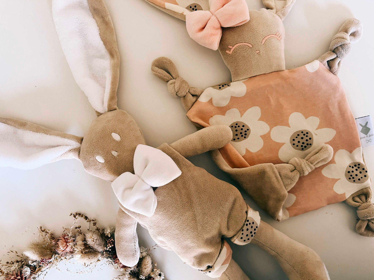 PROTOTYPE - Doudou Velours Chouchou – Bloom Bloom Pink