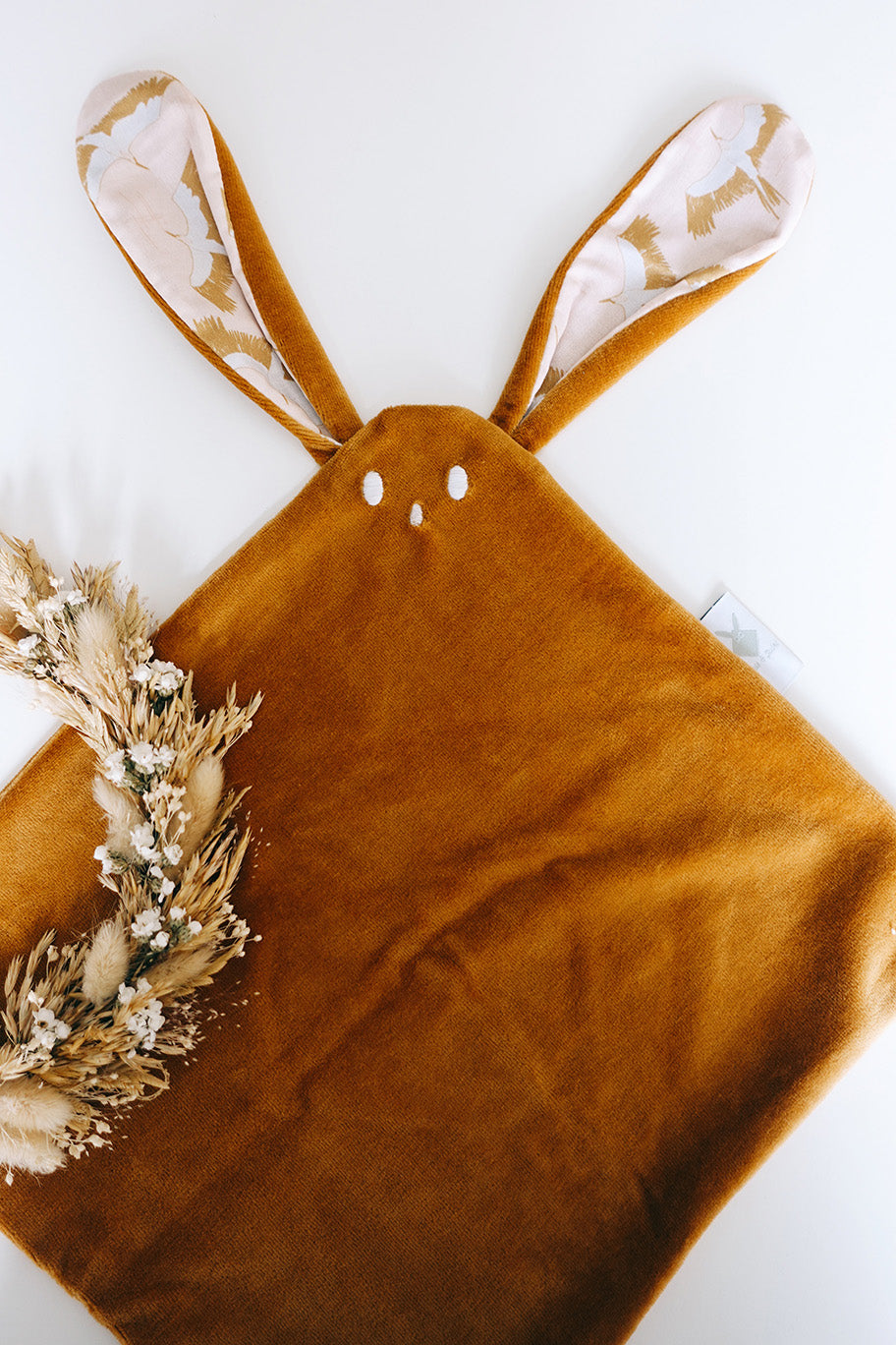 PROTOTYPE - Doudou Velours Classique - Oiseaux