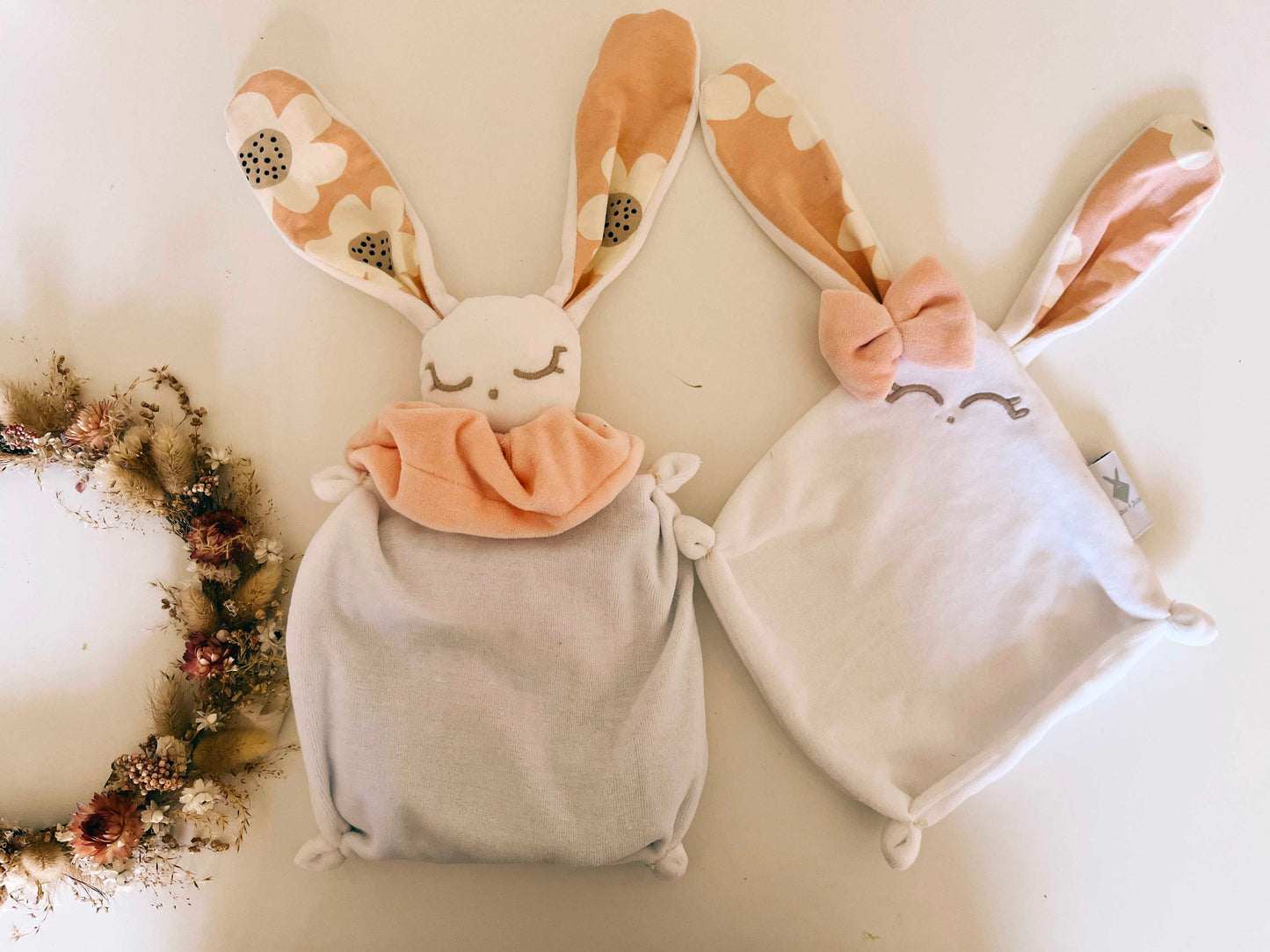 Doudou Velours Mini - Bloom Bloom Pink