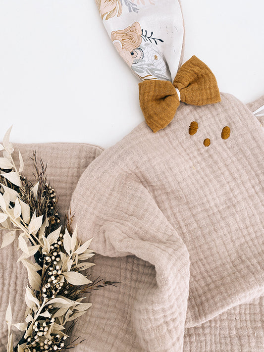 Doudou lange cocooning - Cygne