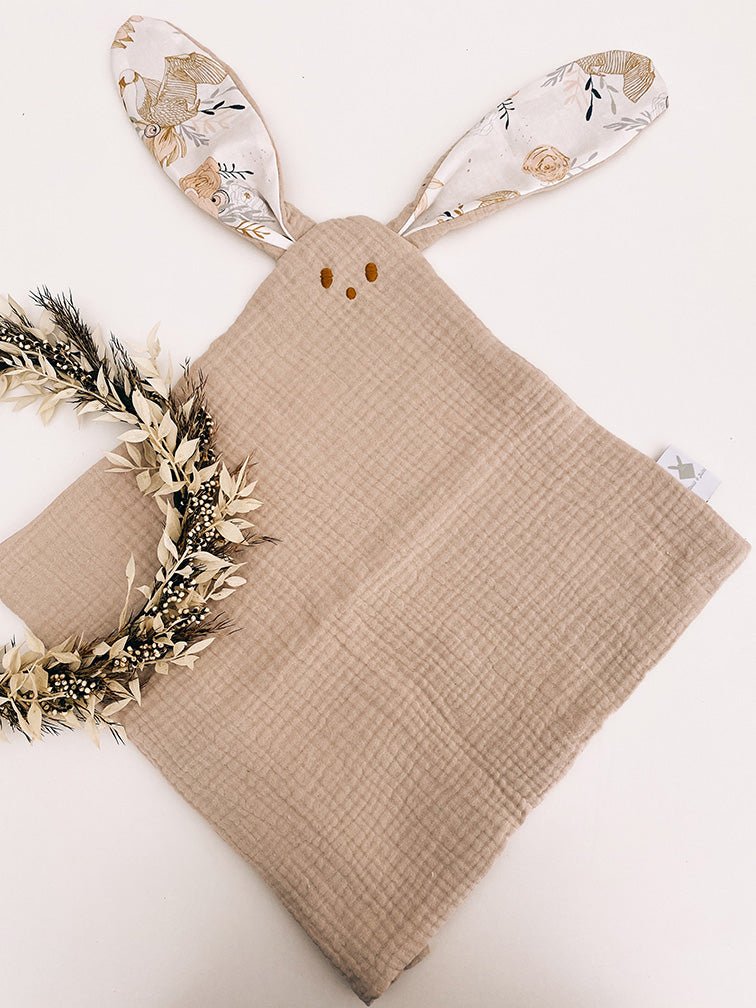 Doudou lange cocooning - Cygne