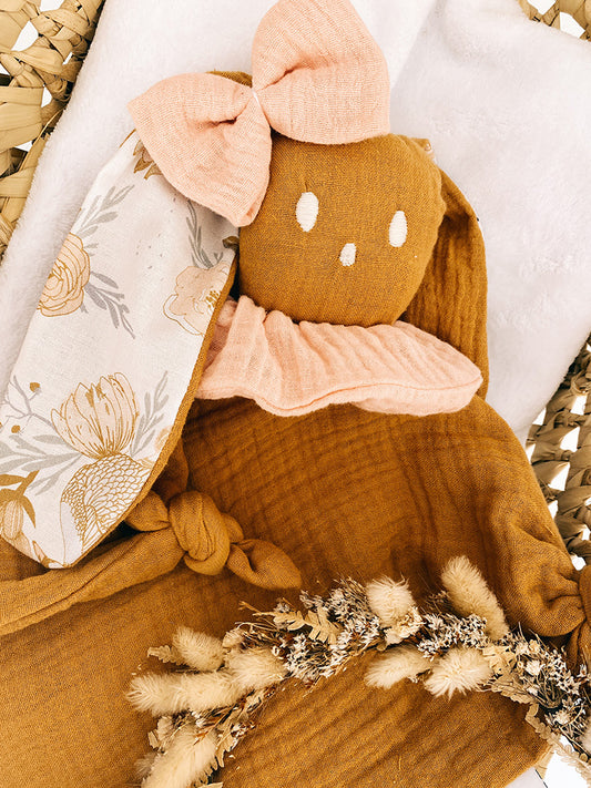 Doudou lange Gaufrette - Cygne