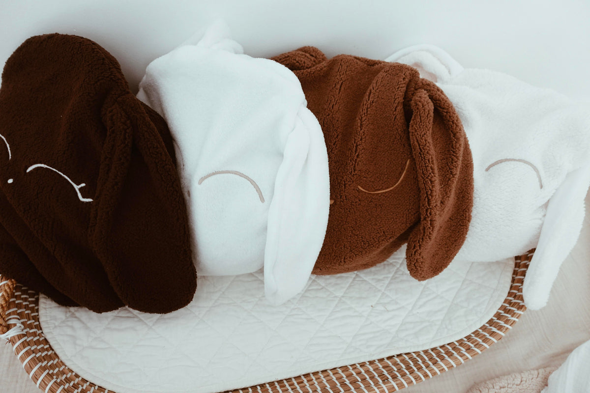 Tissus doux pour doudou bébé - Louis & Jules