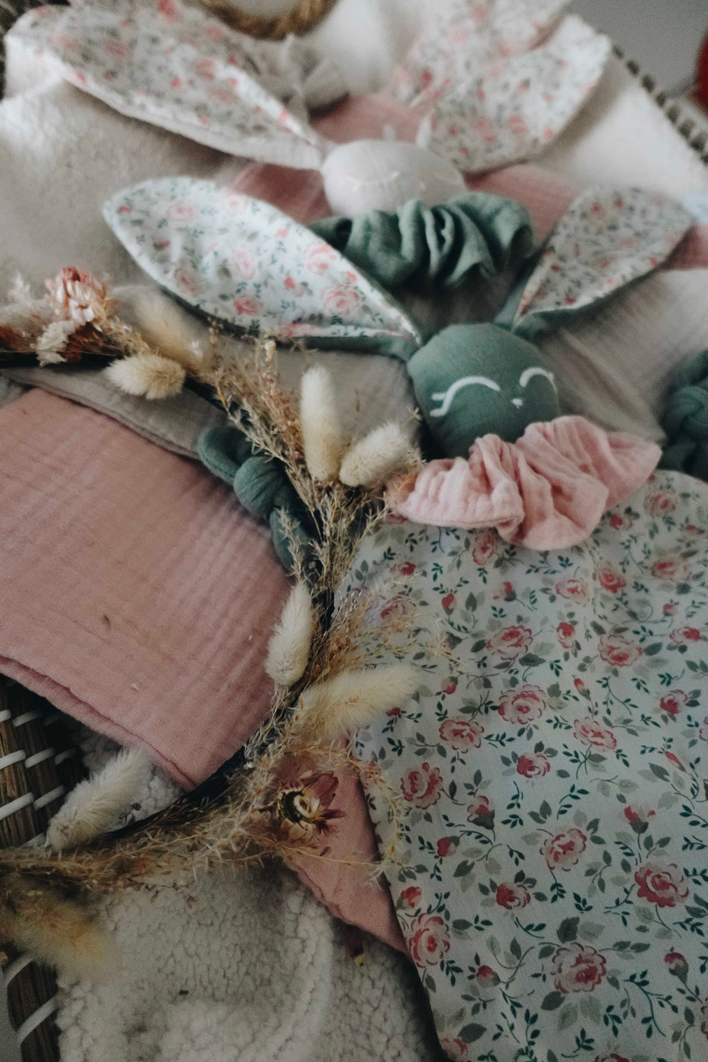 Doudou Lange Cocooning Noeuds - Pomponella