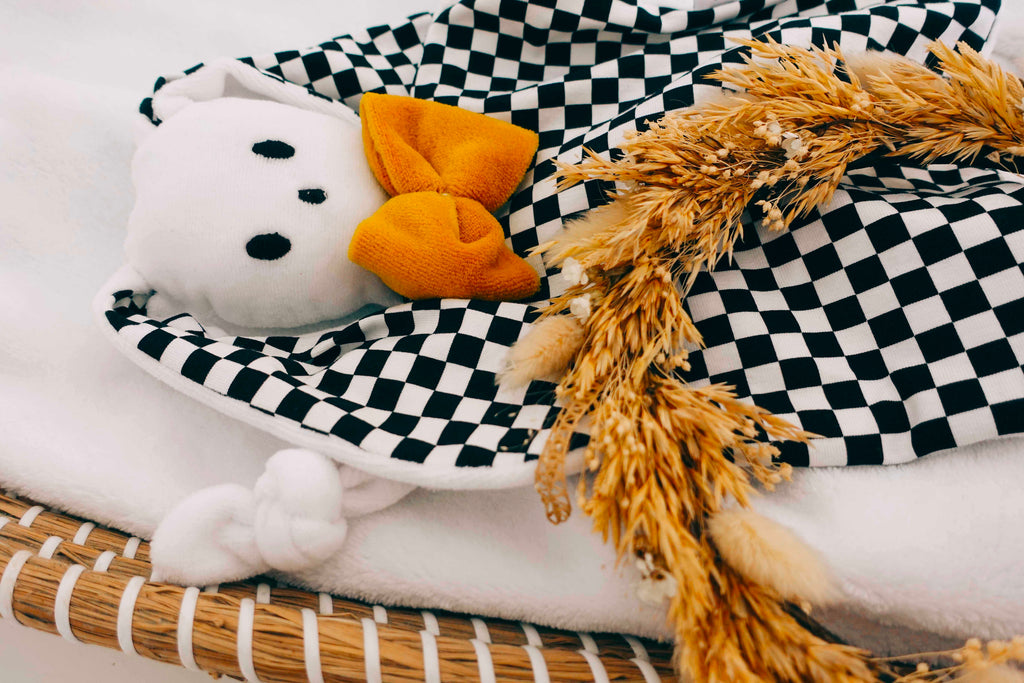 Doudou Velours Chouchou – Chessboard