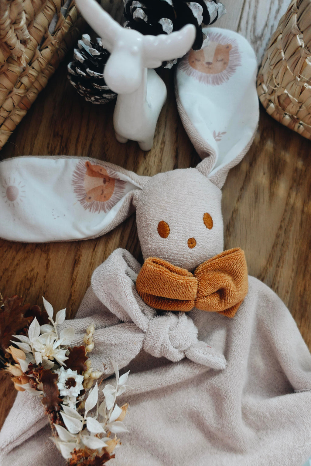 PROTOTYPE - Doudou Eponge Gaufrette - Lionceau
