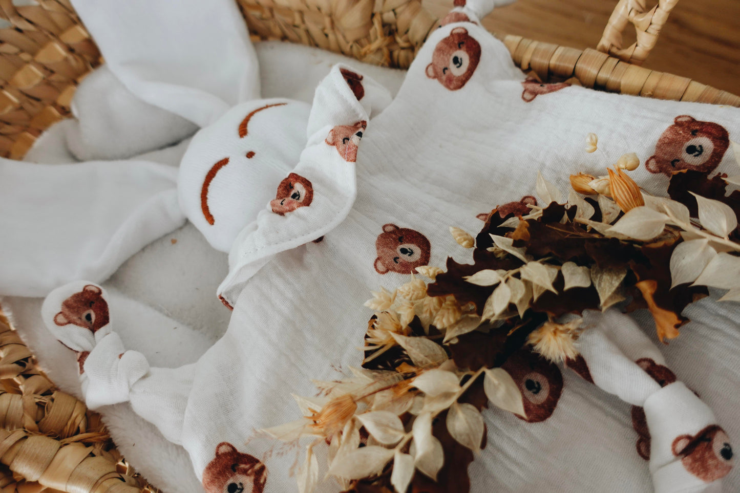 Doudou Mousseline Sweet Bears